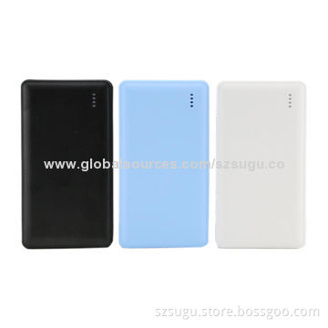 Factory OEM leather power bank, 10,000mAh for iPhone/Samsung